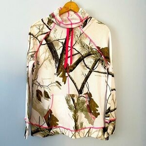 Northcrest Realtree Sz Women's Small Long Sleeve Camo Funnel Neck Thermal Shirt